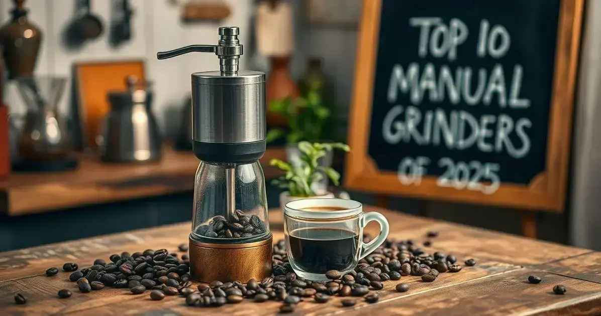 Melhor Moedor de Café Manual: 10 Melhores de 2025